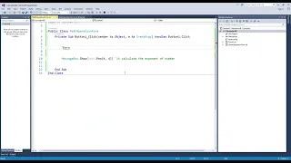 Math functions - Visual Basic