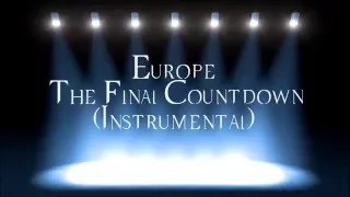 europe the final countdown instrumental
