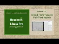 RLP 357 AI and Full Text Search