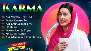 karma full album jukebox dilip kumar nutan jackie shroff sridevi