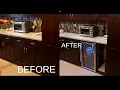 HOW TO MINI FRIDGE INTO CABINET DIY BY SILVER FOX AB-1200X