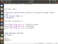 Single Inheritance in C Live Lecture