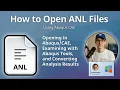 How to Open ANL Files Abaqus Analysis Data