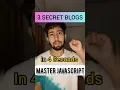 TOP 3 BLOGSITES FOR JAVASCRIPT LEARN JAVASCRIPT FOR BEGINNERS