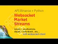 Binance Websocket Market Streams with Python websocket-client