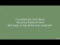 Odette Quesada — Friend of Mine (LYRICS)