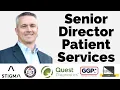 Senior Director Patient Services Quest Diagnostics Josh Thaden 076