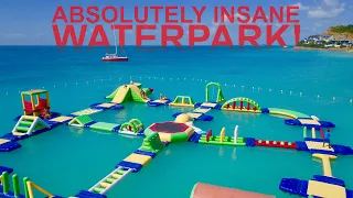 Cruising Antigua’s western coast – The crazy ocean Waterpark! [🎥18🇦🇬]