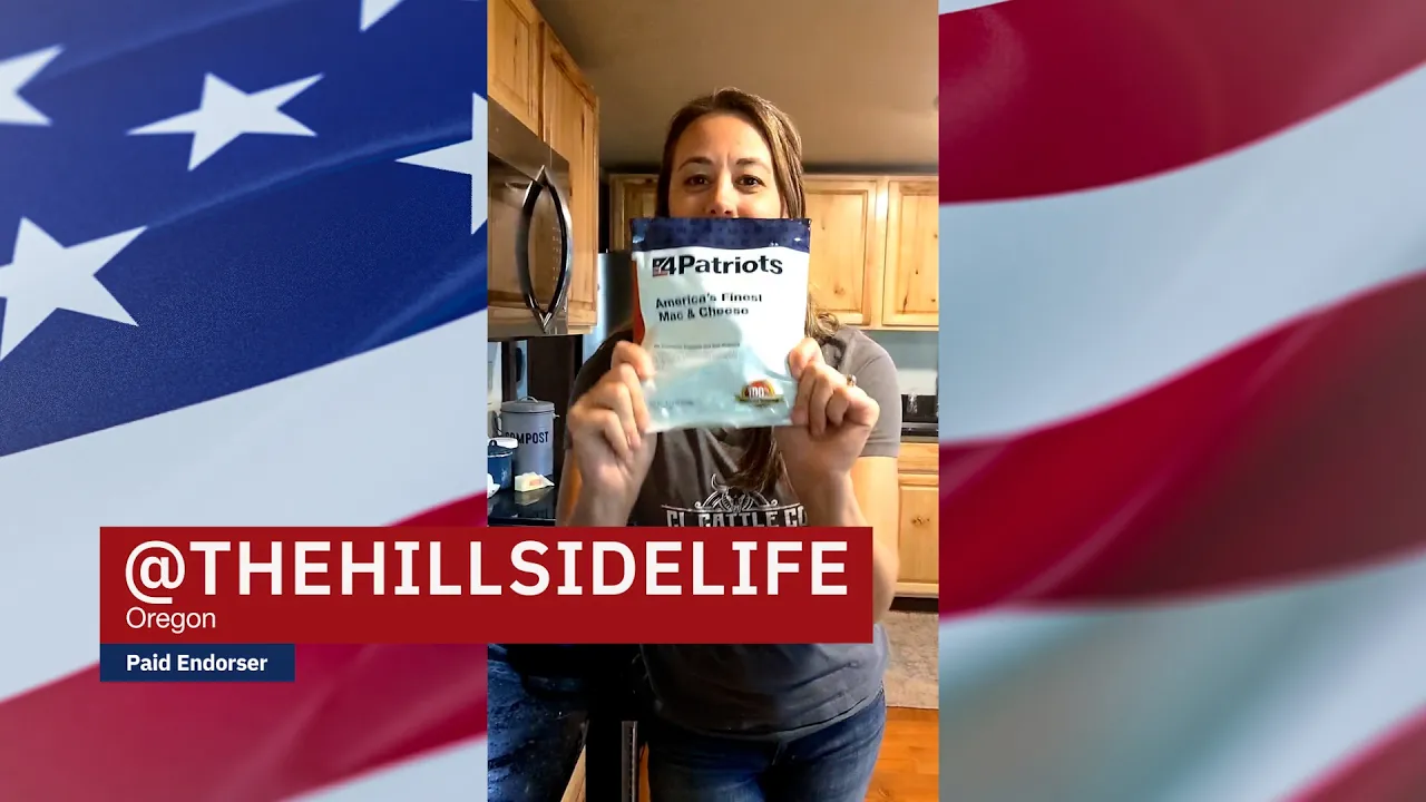 Customer Lynsey L. shares her testimonial about 4Patriots emergency products.