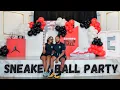 We Decorated a Sneaker Ball Party