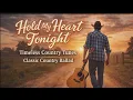 Lagu Hold My Heart Tonight - Timeless Country Tunes | Classic Country Ballad | Lyrics 