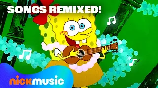 SpongeBob Songs REMIXED 40 Minutes Nick Music 