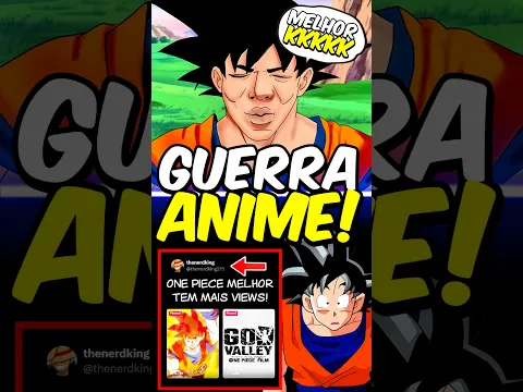 Fãs de ONE PIECE estão atacando DRAGON BALL? 😨💔
