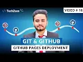 DevOps Tutorial Git GitHub How to Deploy a Static Website on GitHub GitHub Pages