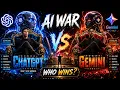 CHATGPT vs GEMINI - AI WAR Epic AI Rap Battle Nova Verse Rap song