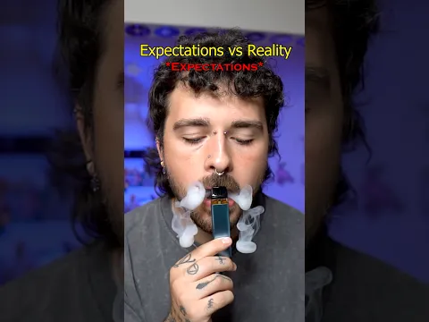 Expectations vs Reality Vape Skit 😂🤣