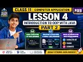Introduction to OOP with Java Part 2 Java Program Structure Basic Elements Class 11 PSEB