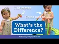 Gross vs Fine Motor Skills Understanding the Difference Activities to Support Development