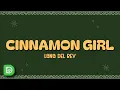 Download Lagu Lana Del Rey - Cinnamon Girl (Lyrics)