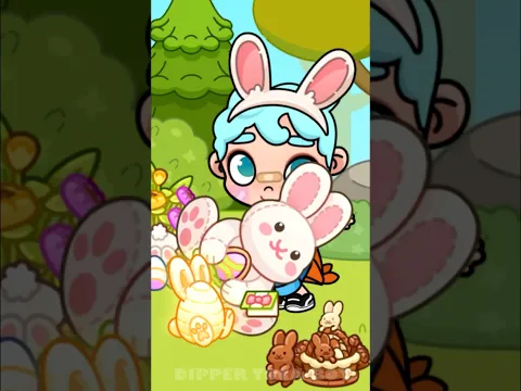 КАК ОТКРЫТЬ ПАСХАЛЬНЫЙ НАБОР В АВАТАР ВОРЛД? 🥚🙈 #dippertoca #avatarworld