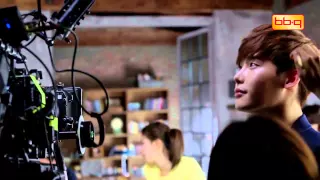 Lee Jong Suk AD Making 2 BBQ w Suzy