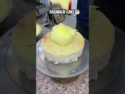 Share with jiska Birthday aane wala hai. #cake #recipe #rasmalai