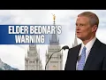 Elder Bednar Warns The Hidden Dangers of AI No One Is Talking About
