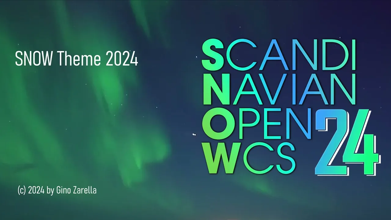 🎧Gino Zarella - Scandinavian Open West Coast Swing 2024 - Theme 2024