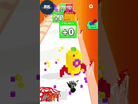 Spider-Man TNT Barrel Explosive Upgrade Race! Game Level 8💣🕸️ #gaming #gamer #shorts