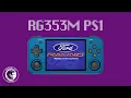 RG353M PS1 Emulation Showcase with ArkOS - Ford Racing Gameplay