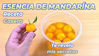 Esencia de mandaría para la Abundancia, Riqueza, Buena Suerte, ventas y negocios RECETA CASERA