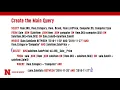 Nested Queries and views in MySQL Workbench