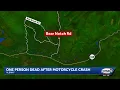 Man killed in motorcycle crash in Albany police say