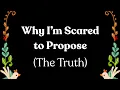 I Want to Marry You — But I’m Terrified 💍🌷A Deep Message from a Man Who Truly Loves His Woman