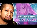 Reaction to [MV] end of a life - Calliope Mori (Original Song)