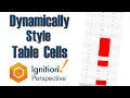 How to Dynamically Style Individual Table Cells