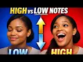 How To Sing Both High And Low Notes