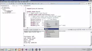 152-143 Java Chapter02 - Payroll Programs