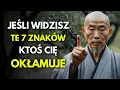 Lagu Kiedy ktoś KŁAMIE, Zawsze Robi te 7 Rzeczy | Buddyjska Mądrość