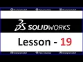 Draft Feature in SolidWorks 2020 Lesson 19 SolidWorks Tutorials Tamil