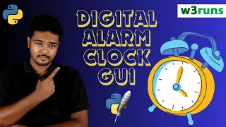 Build a Digital Alarm Clock GUI using Python Tkinter Step-by-Step Tutorial