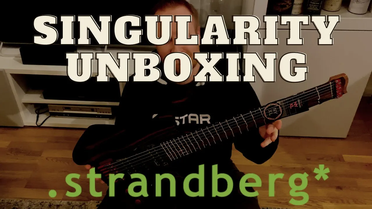 .Strandberg* Singularity 7 True Temperament Red Blast - Unboxing