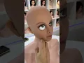 Custom Realistic Love Doll Elastic Silicone Head Adjustable Eye Design