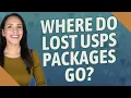 Where do lost USPS packages go