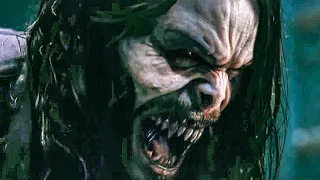 morbius movie clip transformation into a vampire 2022 