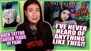 Tattoo Enthusiast Reacts To My Tattoo Caused Me Chronic Pain Depression