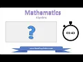 HSPT Prep Mathematics - Algebra