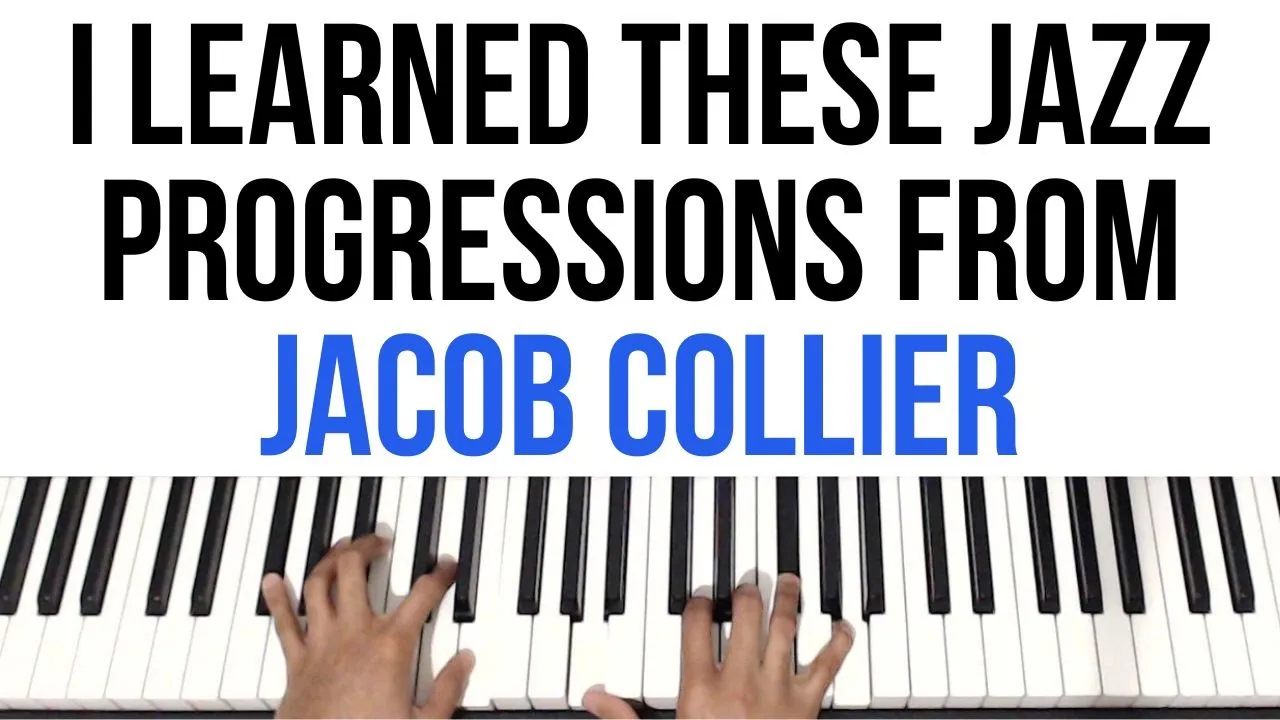 I Learned These Jazz Progressions from Jacob Collier | Piano Tutorial