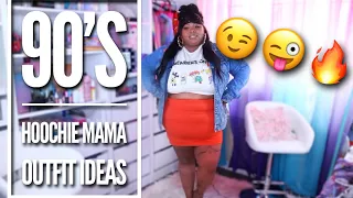 Plus-Size 90 s Hoochie Mama outfit Ideas Try - on haul Fashion nova PrettyLittleThing