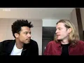 Sam Reid and Jacob Anderson talking about their Chemistry